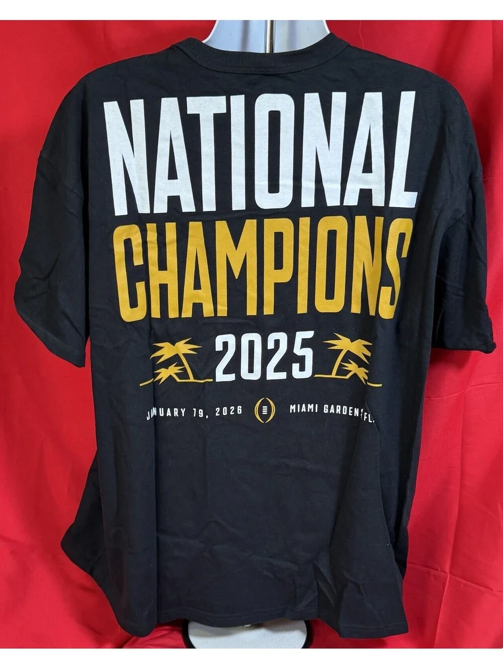 Nike Tee Indiana Hoosiers Locker Room 2025 National Champion T-shirt Mens XL NWT